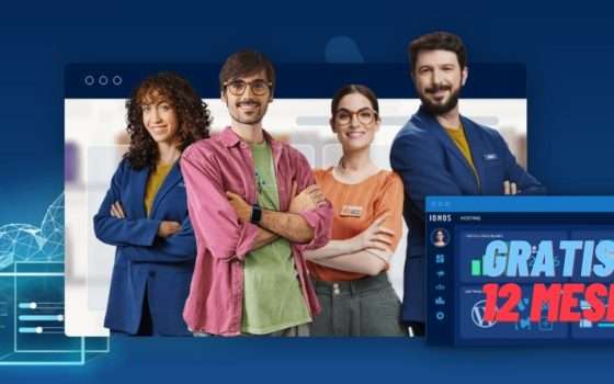 Un anno di IONOS gratis se attivi PLUS per creare il tuo sito web