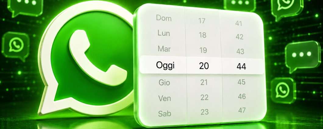 I messaggi programmati su WhatsApp: fino a due settimane
