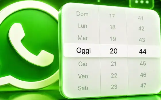 I messaggi programmati su WhatsApp: fino a due settimane