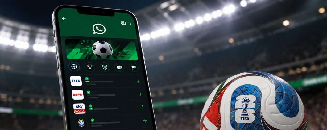 I mondiali di calcio su WhatsApp: la novità è in arrivo