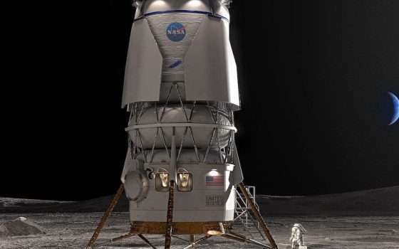 Blue Origin sviluppa sette lander lunari e incassa 10 miliardi