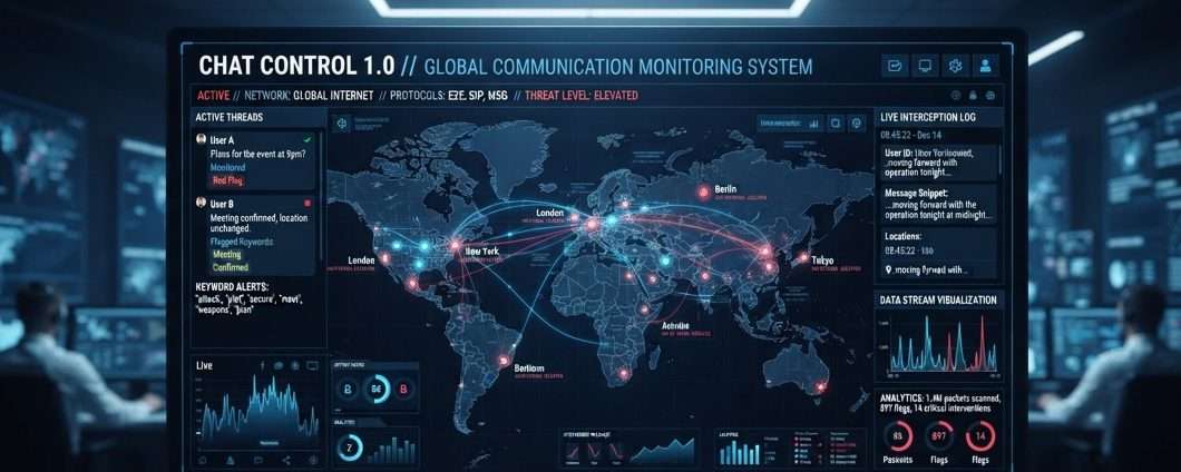 Chat Control: scansione delle chat private fino al 2028