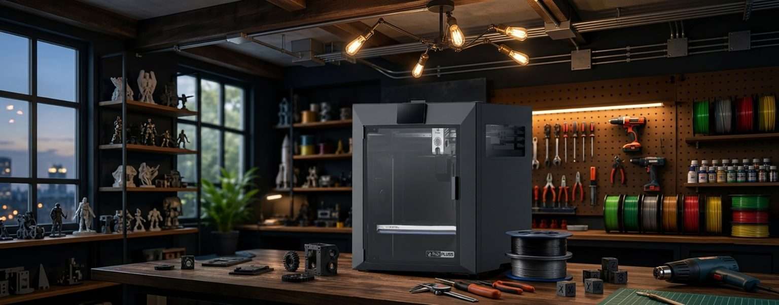 Anteprima: QIDI Plus5 in anteprima: la stampante 3D dal grande formato si rinnova ed evolve