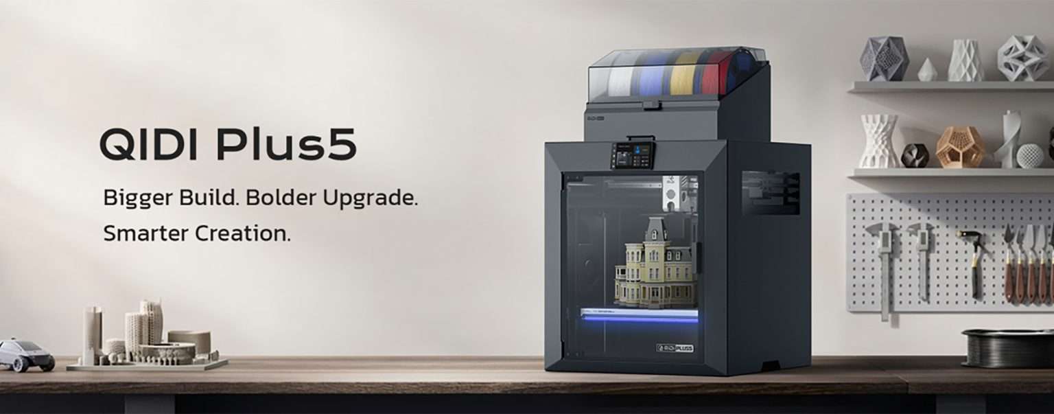 Anteprima: QIDI Plus5: debutta la nuova stampante 3D dal grande formato da 669 euro