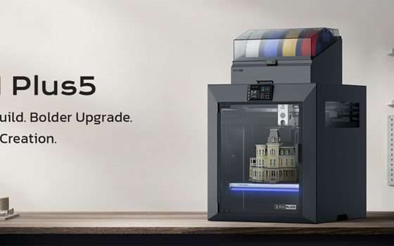 QIDI Plus5: debutta oggi la nuova stampante 3D dal grande formato da 669 euro