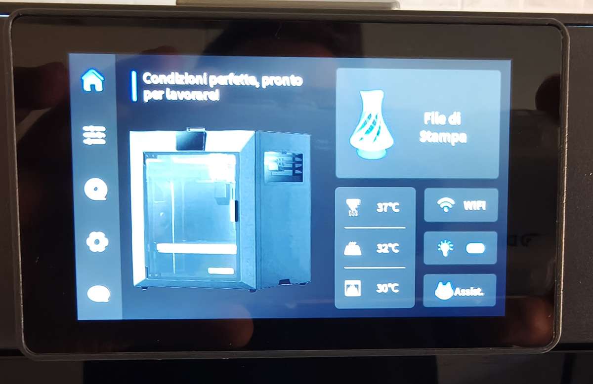 QIDI Plus5 display QIDI Plus5 display