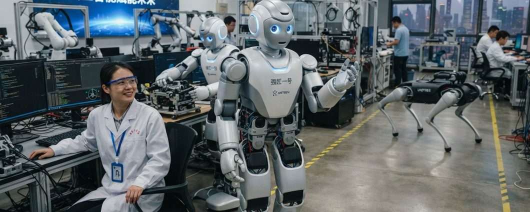 Ban dei robot umanoidi cinesi negli Stati Uniti