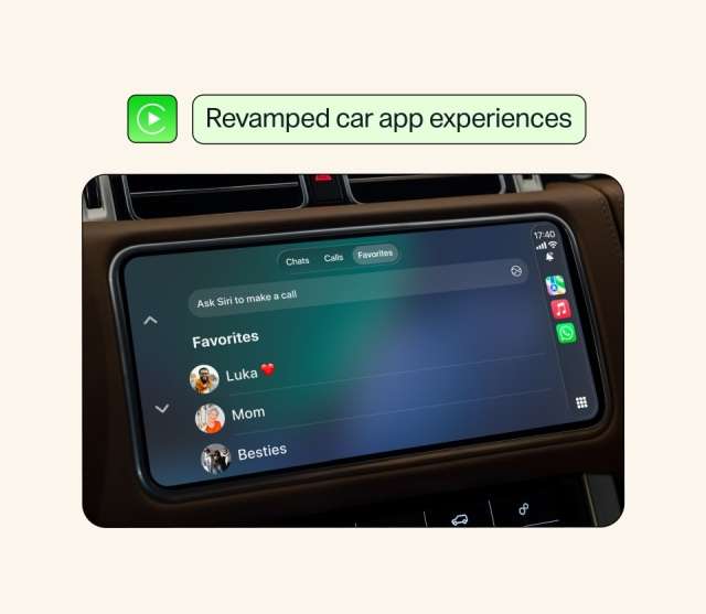 WhatsApp CarPlay