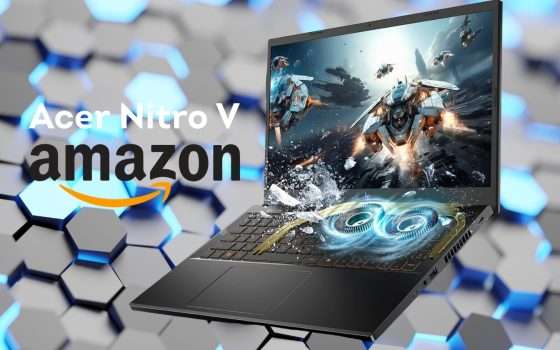 Acer Nitro V con NVIDIA GeForce RTX 5050 e Intel Core i7 è una bomba