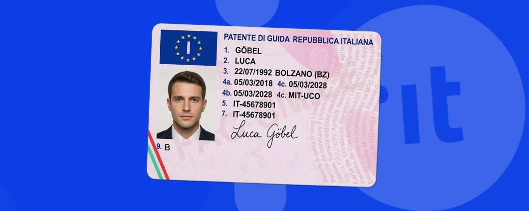 Patente sull'app IO, problemi per chi ha la dieresi nel nome