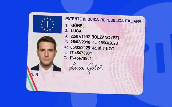 Patente sull'app IO, problemi per chi ha la dieresi nel nome