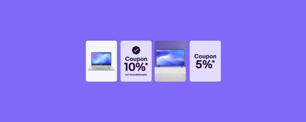 Approfitta dei due nuovi coupon eBay su tantissimi prodotti di tecnologia