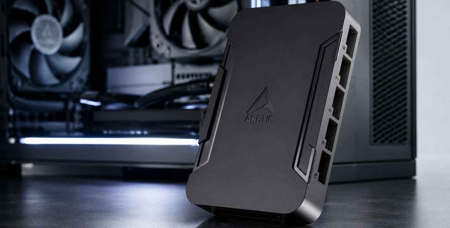 Anteprima: ARCTIC Fan Controller: fino a 10 ventole per PC gestite da un singolo dispositivo