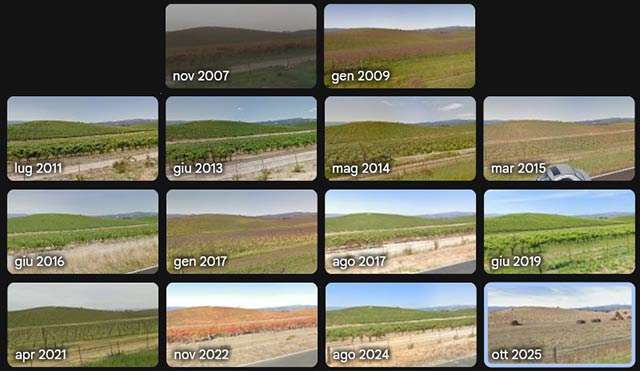 L'evoluzione della collina di Windows XP, dal 2007 in poi