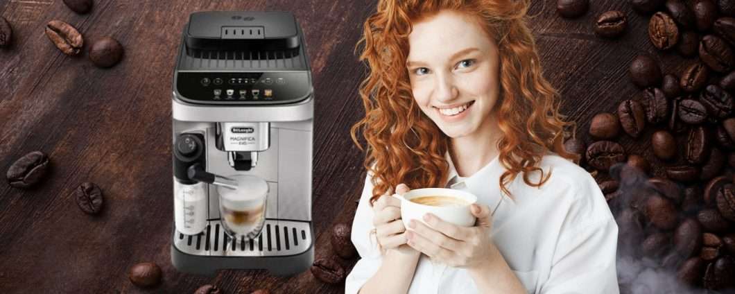 Caffè e cappuccio come al bar con la macchina Magnifica Evo (ricondizionata)