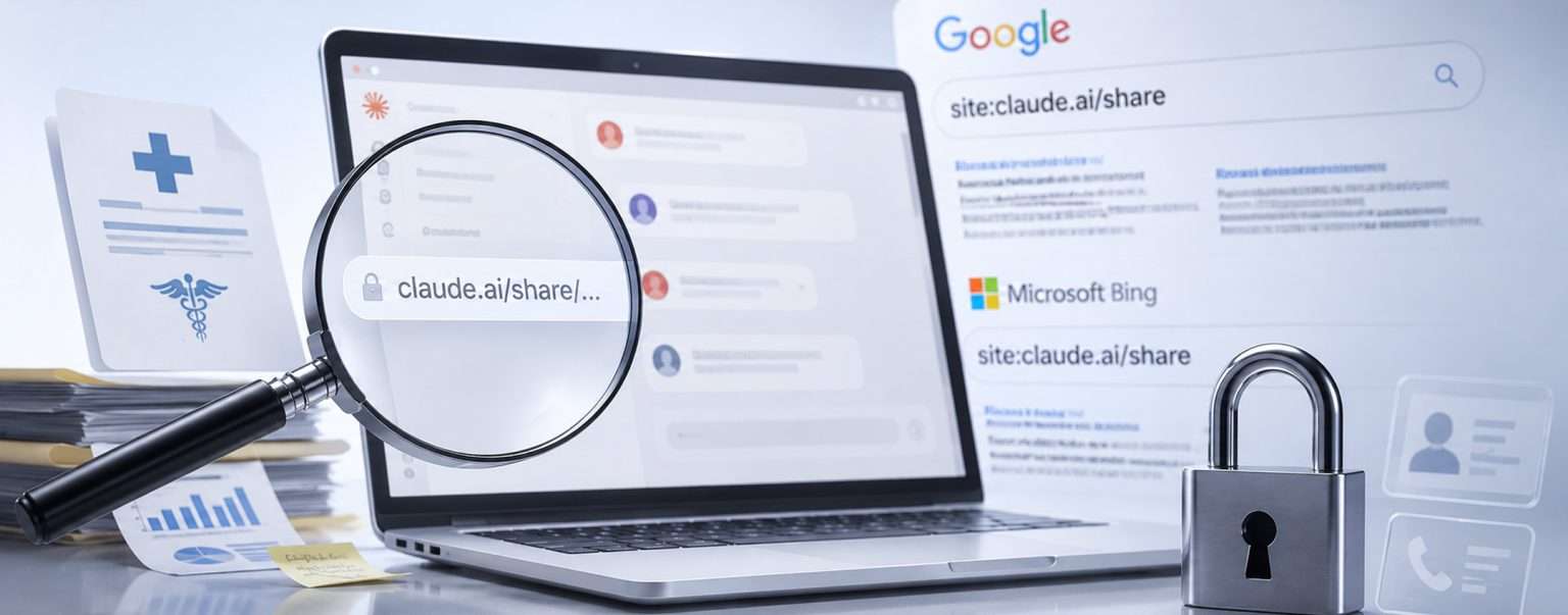 Anteprima: Le chat di Claude sono finite su Google e Bing: cosa è successo