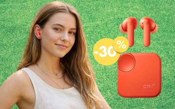 CMF Buds 2: bellissimi auricolari wireless con 55 ore di autonomia