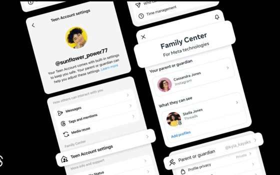 Threads: controllo parentale con limiti d'uso e gestione della privacy