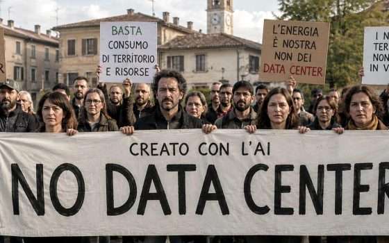 La grande ipocrisia: vogliamo l'AI, ma non i data center sotto casa