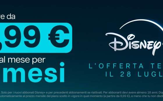 Disney+, la nuova offerta di 3 mesi scade il 28 luglio