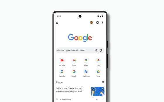 Google Chrome 150 per Android introduce il pulsante Indietro