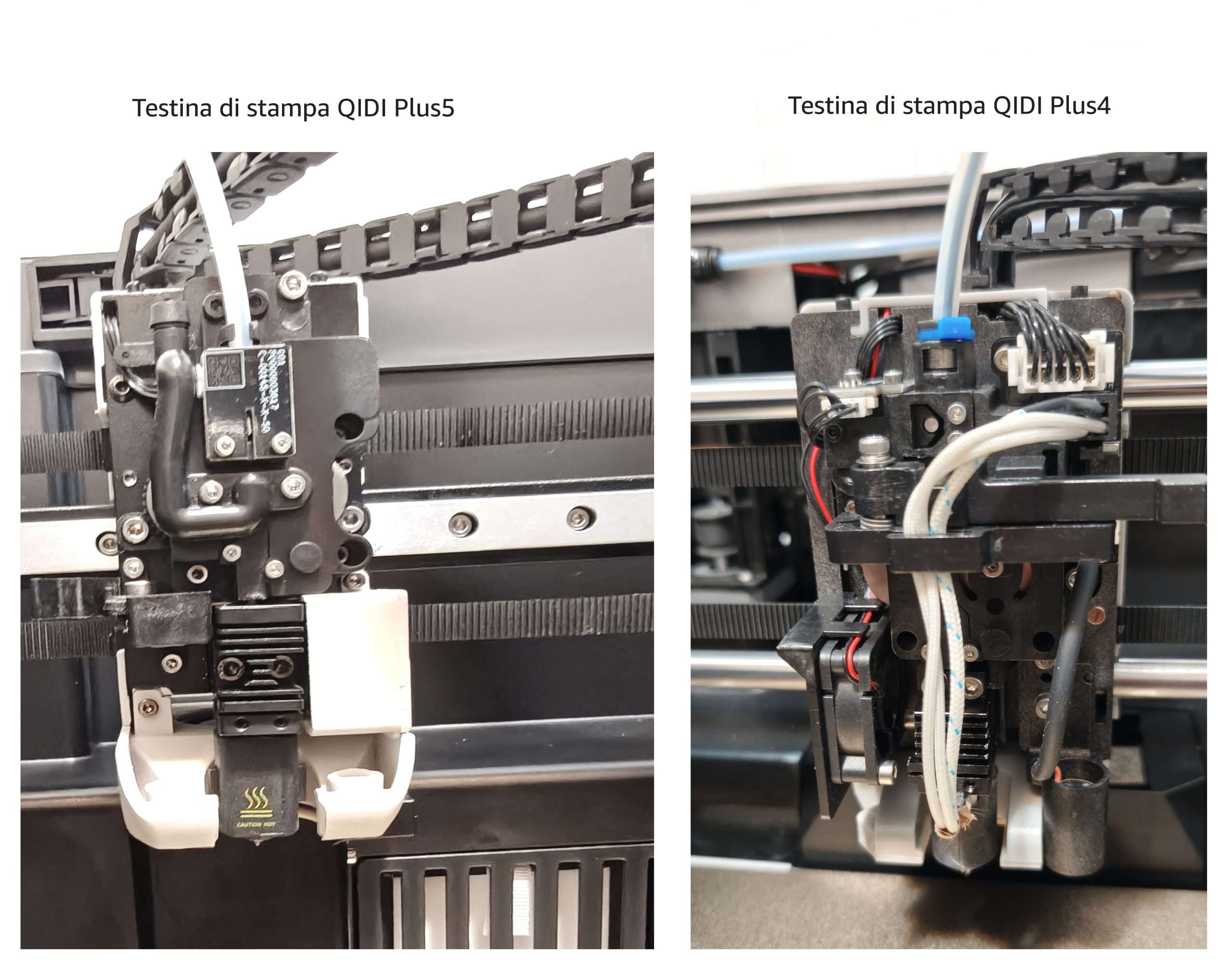 hotend QIDI plus5 vs plu4 hotend QIDI plus5 vs plu4