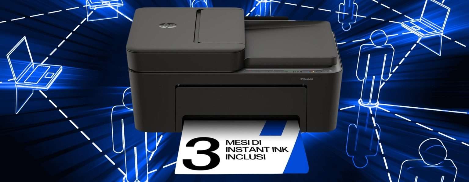 Anteprima: HP DeskJet 4320: stampante multifunzione a colori WiFi a soli 49€