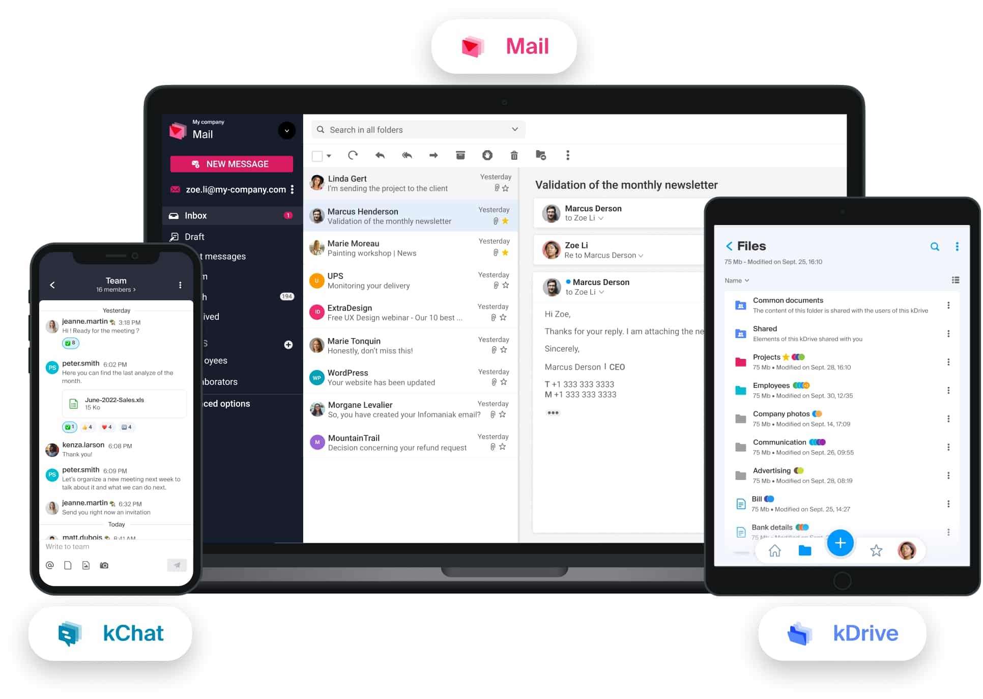 kSuite interfaccia kSuite interfaccia