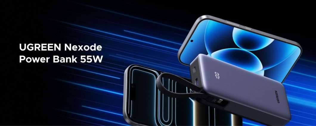 La batteria del tuo smartphone dura poco? Risolvi con il Power Bank UGREEN 20000 mAh