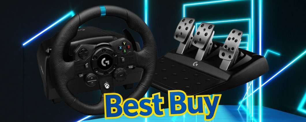 Logitech G G923: vivi le corse con il volante e i pedali più acquistati