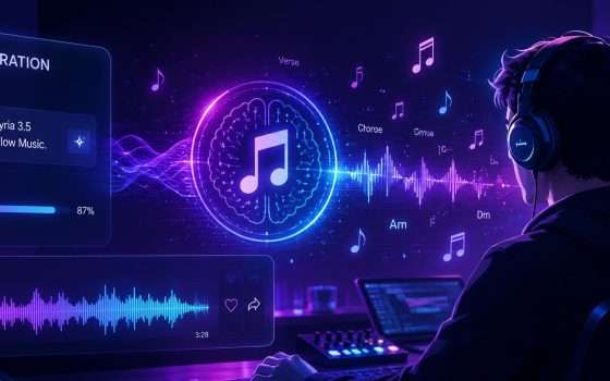 Google Lyria 3.5 crea canzoni con l'AI, sfida a Suno e Udio