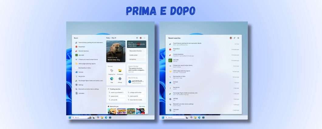 La Ricerca di Windows diventa più veloce e meno caotica