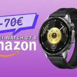 L'ottimo smartwatch HUAWEI WATCH GT 6 da 46mm a 70€ in meno