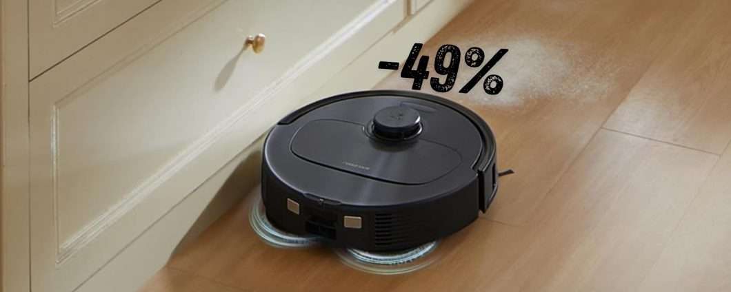 Pavimenti splendenti senza alzare un dito con il roborock QV 35A (-49%)