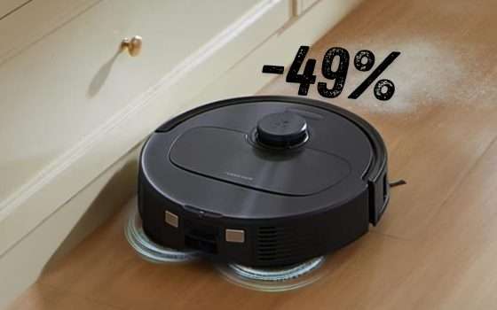 Pavimenti splendenti senza alzare un dito con il roborock QV 35A (-49%)