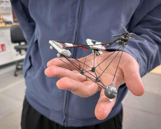 Il drone invisibile Phantom Twist della Nothwestern University