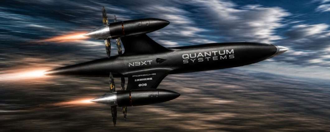 Il drone che sfida il Guinness: Quantum Systems vola a 699 km/h