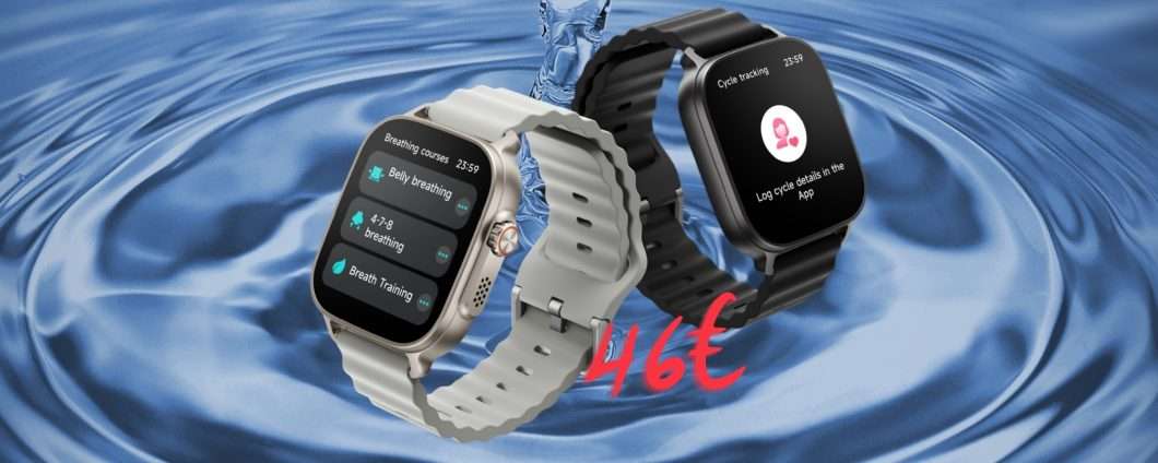 realme Watch 5 con display AMOLED da 1,97" e resistenza IP68 è ottimo