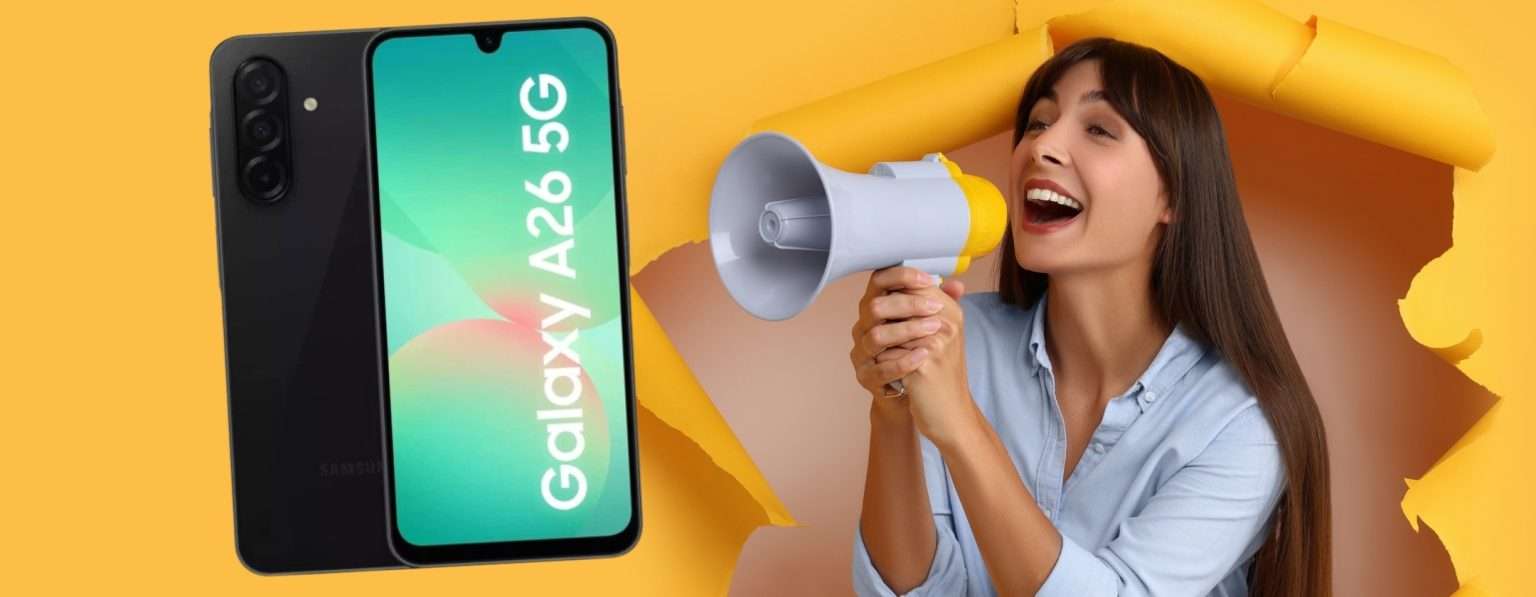 Anteprima: Samsung Galaxy A26 a soli 195€ su eBay è un affare da non perdere