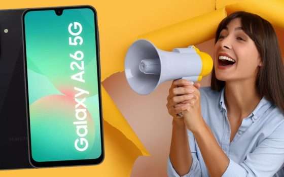 Samsung Galaxy A26 a soli 195€ su eBay è un affare da non perdere