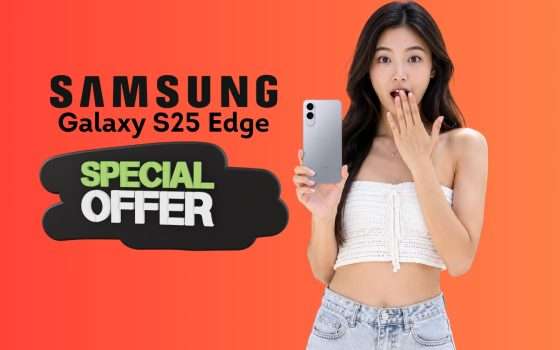 Samsung Galaxy S25 Edge è il migliore sotto i 500€ (offerta eBay)