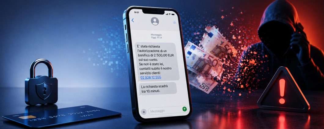 Risponde a un SMS e gli rubano 36.000 euro, rimborsato