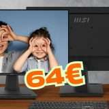 Spesa minima e grande risultato: il monitor MSI Pro da 24,5