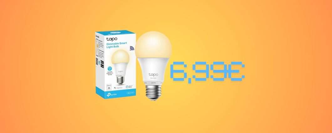 Tapo L510E è la Lampadina Smart che fa tutto a soli 7€ su Amazon