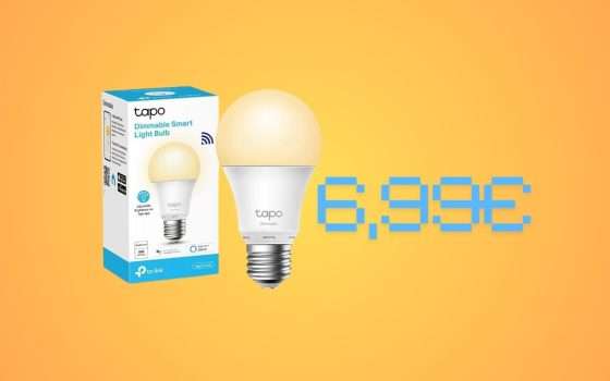 Tapo L510E è la Lampadina Smart che fa tutto a soli 7€ su Amazon