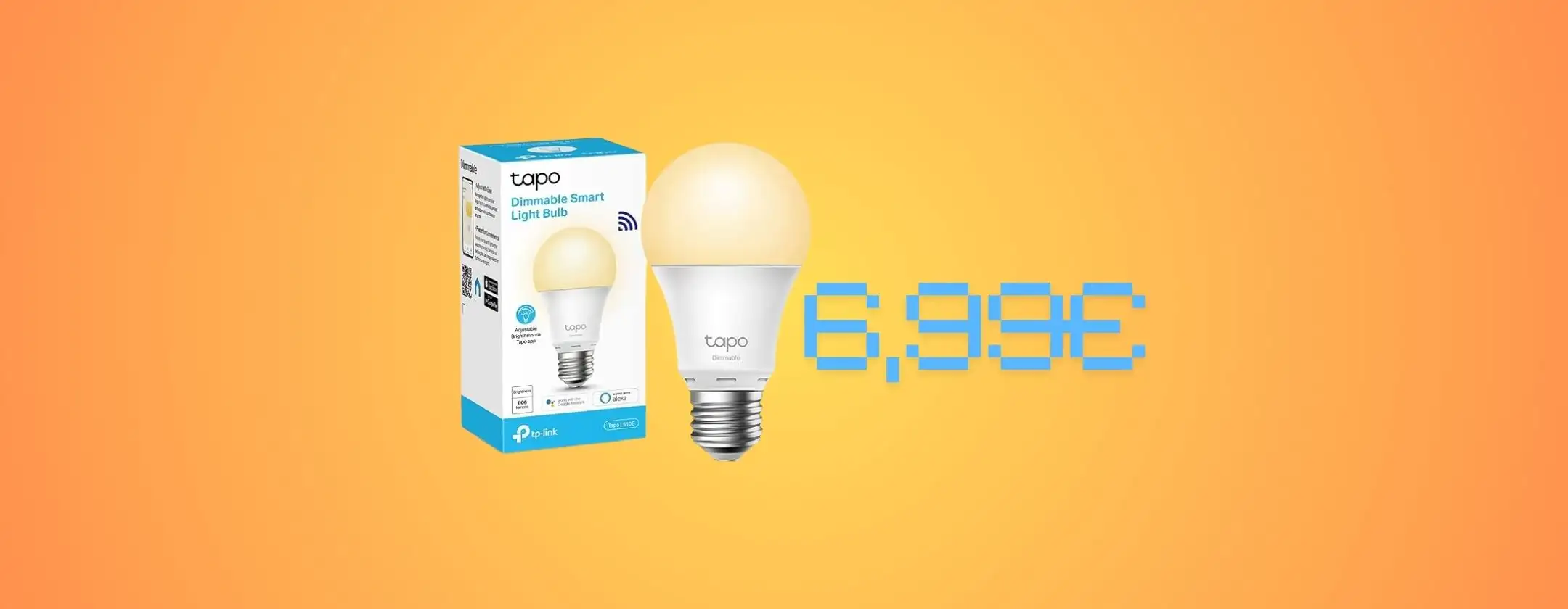 Tapo L510E è la Lampadina Smart che fa tutto a soli 7€ su Amazon