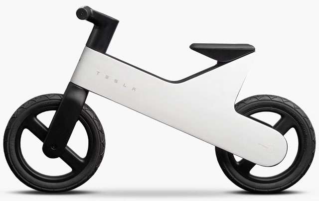 La Balance Bike for Kids in vendita sullo shop ufficiale Tesla