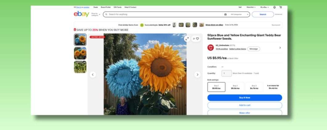 Amazon ed eBay invasi da semi di piante inesistenti create con l'AI