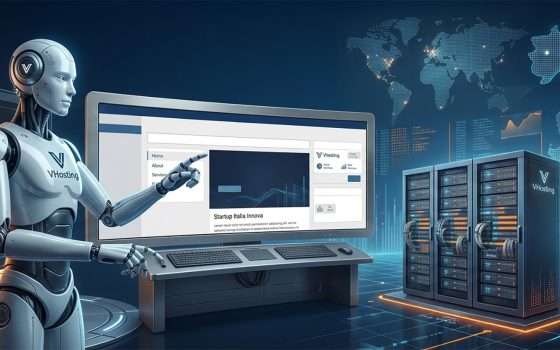 Hosting WordPress gestito, VHosting integra l'AI nella creazione del sito