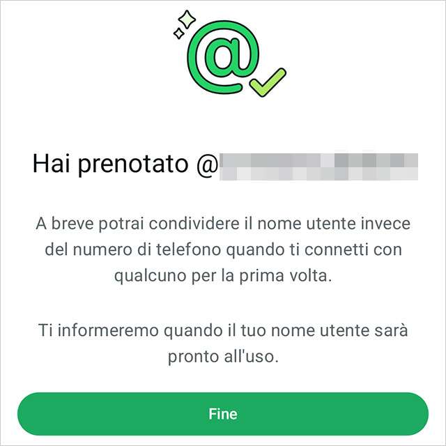 Come prenotare il nome utente su WhatsApp, la guida